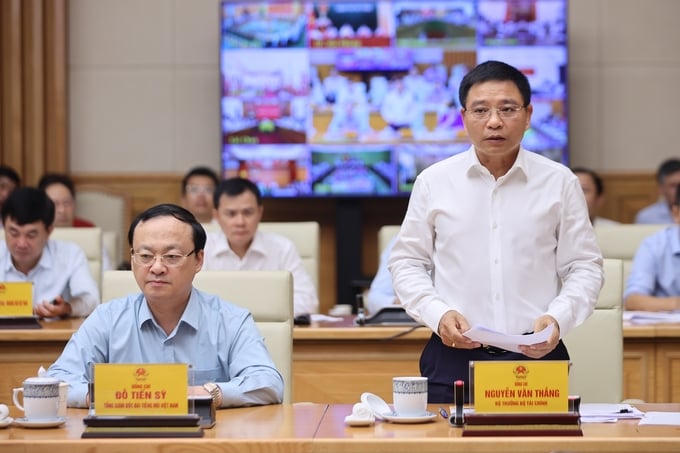 Bộ trưởng Bộ Tài chính Nguyễn Văn Thắng.