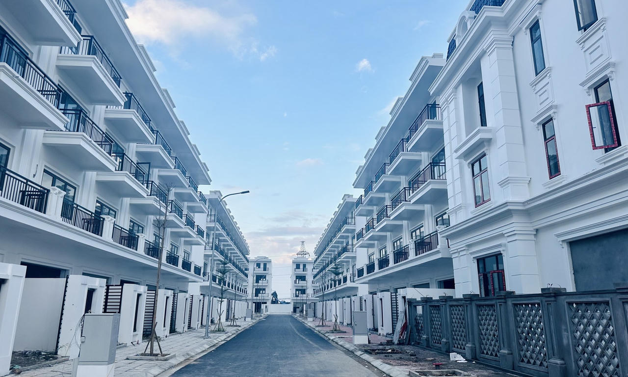 Khu đô thị do Bê tông Phúc Tiến làm chủ đầu tư tại xã Đặng Cương, huyện An Dương.