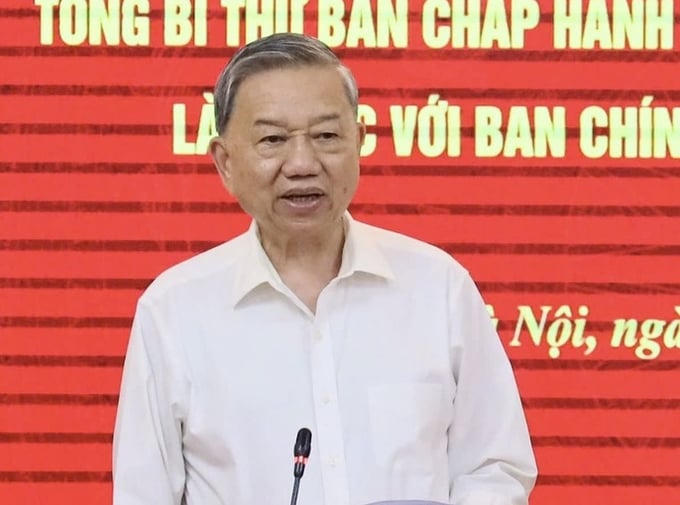 Tổng Bí thư Tô Lâm yêu cầu xóa bỏ thế độc quyền nhà nước về vàng miếng.