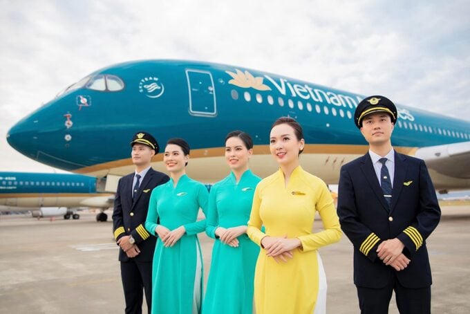 Vietnam Airlines lãi hơn 5.600 tỷ đồng trong 6 tháng đầu năm (ảnh minh họa). &nbsp;