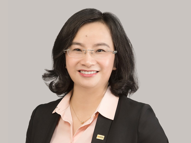 Bà Ngô Thu Hà - tân CEO Ngân hàng TMCP Sài Gòn - Hà Nội. &nbsp;