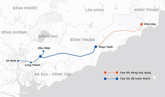 Công tác xây dựng cao tốc Phan Thiết - Dầu Giây gặp nhiều sai phạm