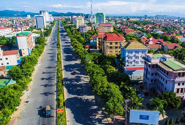 Một góc TP. Vinh Nghệ An (Ảnh: Chí Kiên) &nbsp;