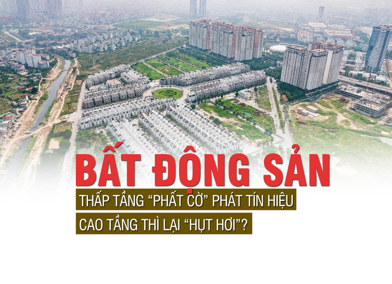 Bất động sản thấp tầng "phất cờ" phát tín hiệu, cao tầng thì lại “hụt hơi”?