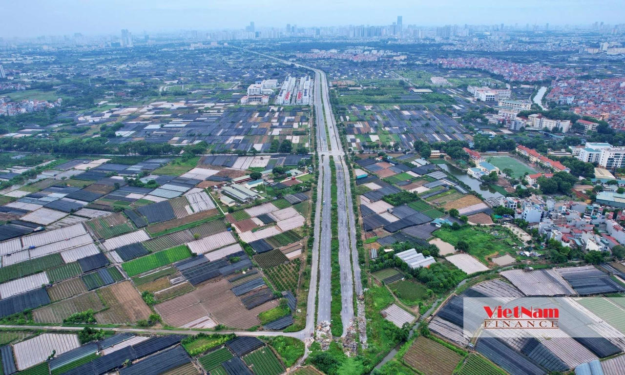 Toàn cảnh trục Tây Thăng Long kết nối 5 quận, huyện phía tây Hà Nội