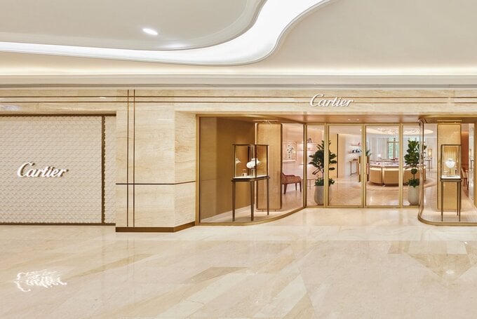 Cửa hàng Cartier Union Square tại TP. HCM