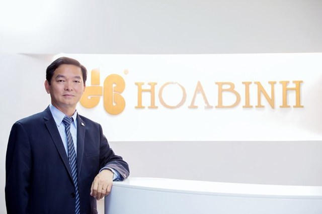 &Ocirc;ng L&ecirc; Viết Hải, Chủ tịch Hội đồng quản trị CTCP Tập đo&agrave;n X&acirc;y dựng H&ograve;a B&igrave;nh.