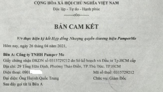 Công ty Pamper Me bị cơ quan Thuế xử phạt nhiều lần do vi phạm thuế