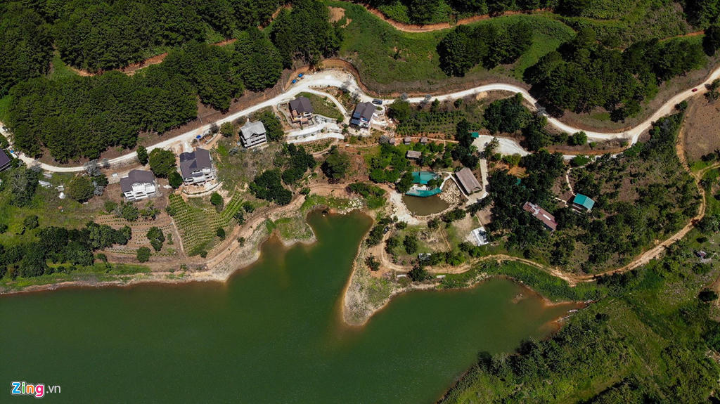 Nhiều dự án bất động sản sai phạm ‘bao vây’ hồ Tuyền Lâm ở Đà Lạt