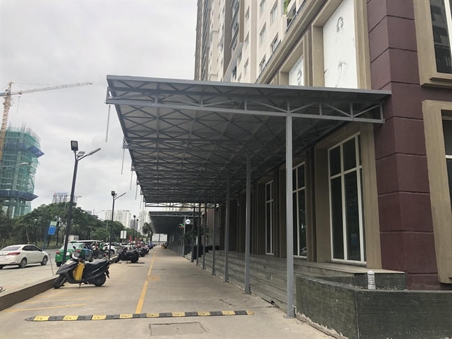 Du an The Park Residences xay trai phep tran lan, gan mot nam khong cuong che noi