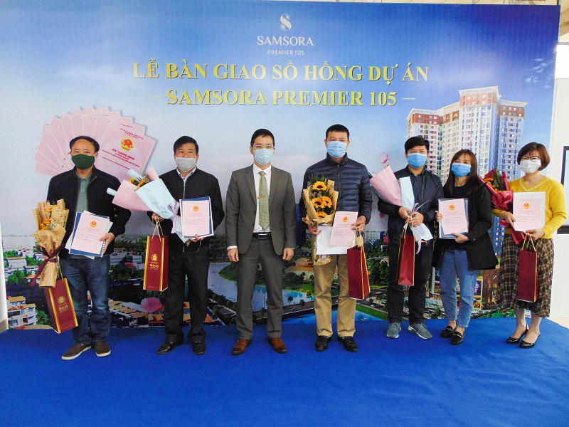Chủ đầu tư Samsora Premier 105 thực hiện đúng cam kết trao sổ hồng cho cư dân ngay sau Tết 
