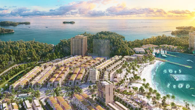 Tòa tháp căn hộ The Xanh 2 sở hữu tầm nhìn bốn mặt đắt giá. (Ảnh: Sun Property)