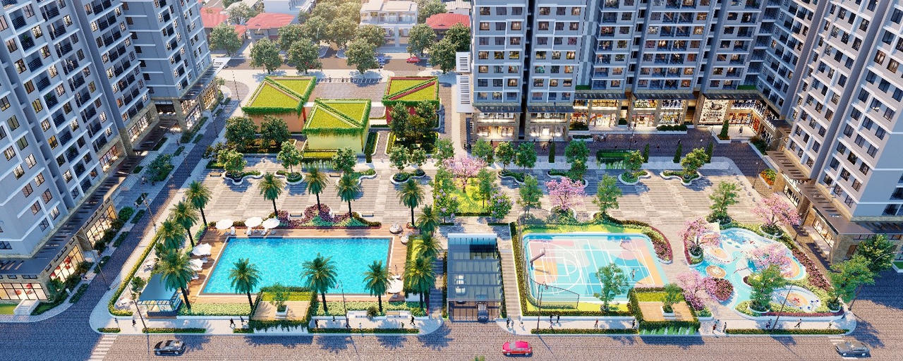 Hanoi Melody Residences sở hữu chuỗi tiện ích nội khu đa dạng &nbsp;