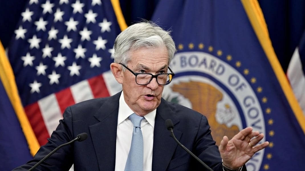 Chủ tịch Cục Dự trữ Liên bang Mỹ (Fed) Jerome Powell. &nbsp;