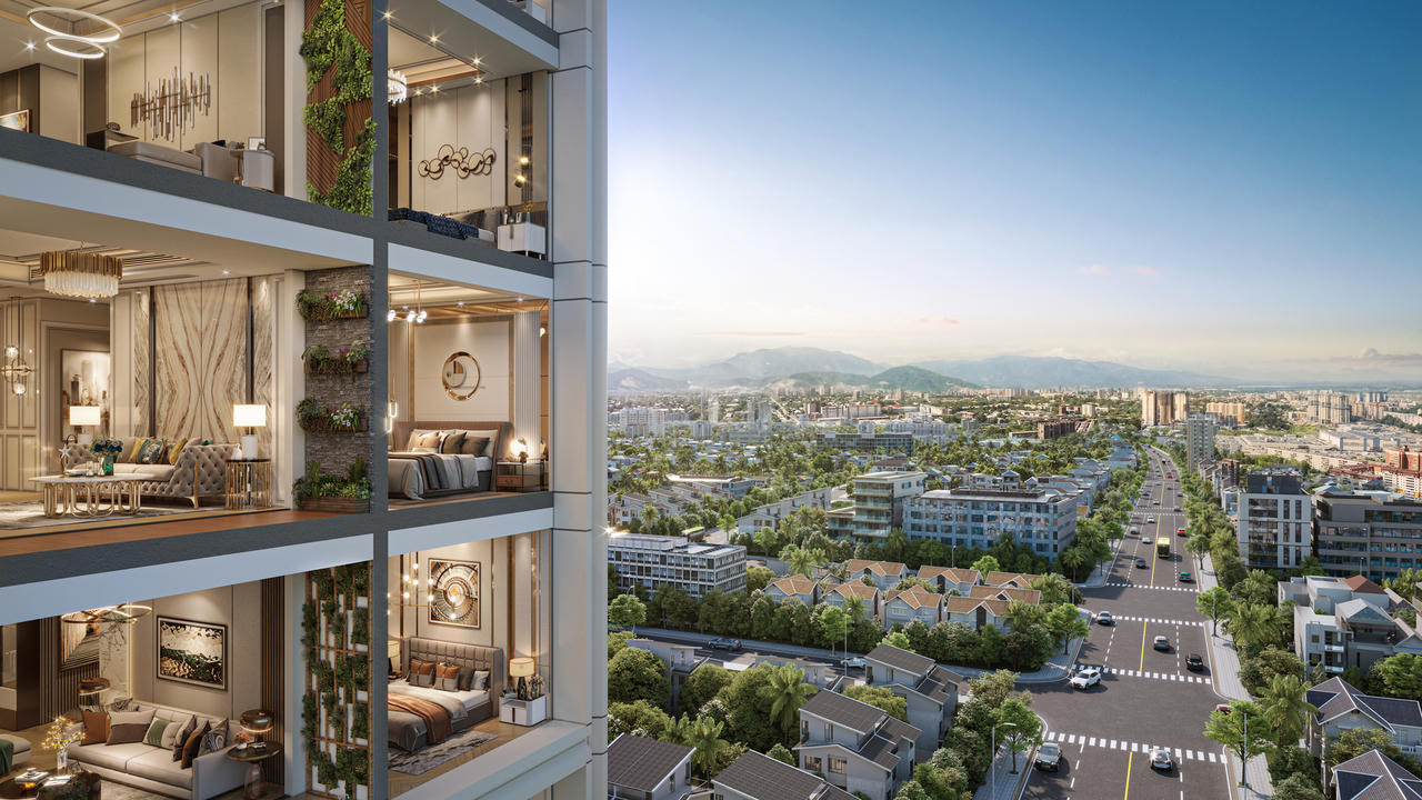 Chuỗi tiện ích cao cấp nội tòa định danh phong cách sống chuẩn thượng lưu. (Ảnh phối cảnh minh họa: Sun Property) &nbsp;