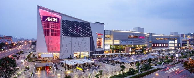 AEON Mall lên kế hoạch phát triển mạnh tại Việt Nam. Ảnh: Internet &nbsp;