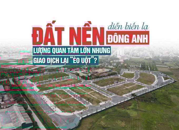Đất nền Đông Anh diễn biến lạ: Lượng quan tâm lớn nhưng giao dịch lại “èo uột”?