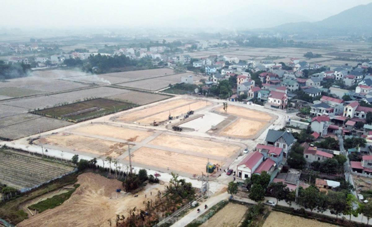 Sóc Sơn sắp đấu giá lại 36 thửa đất sau vụ trả giá 30 tỷ đồng/m2