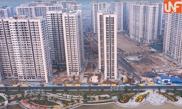 Huyện Gia Lâm lần đầu tiên ghi nhận giá bán sơ cấp của một dự án mở bán mới đạt trên 44 triệu đồng. Ảnh minh họa. &nbsp; &nbsp;