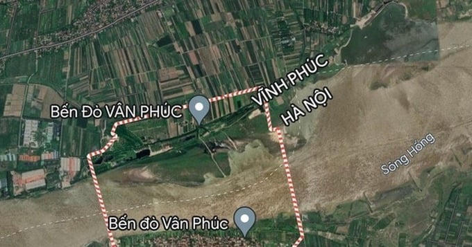 Một cây cầu gần 3.500 tỷ nối Hà Nội - Vĩnh Phúc sắp xây dựng, loại bỏ bến phà nguy hiểm lén lút hoạt động nhiều năm