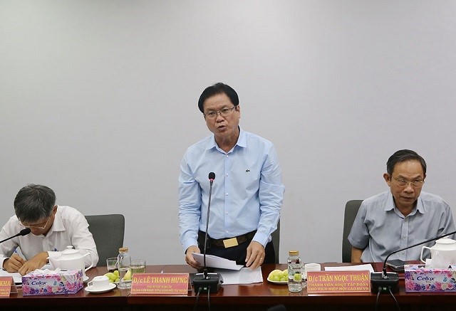 Ông Lê Thanh Hưng - Tổng Giám đốc VRG