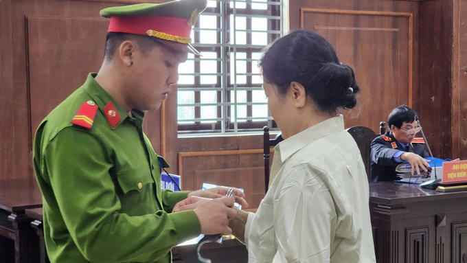 Bị cáo Đào Thị Như Lệ rút đơn kháng cáo, chấp nhận án chung thân