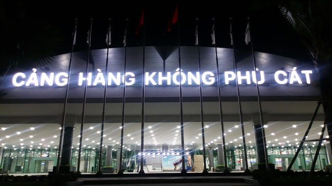 Cảng Hàng không Phù Cát. Ảnh: Báo Giao thông
