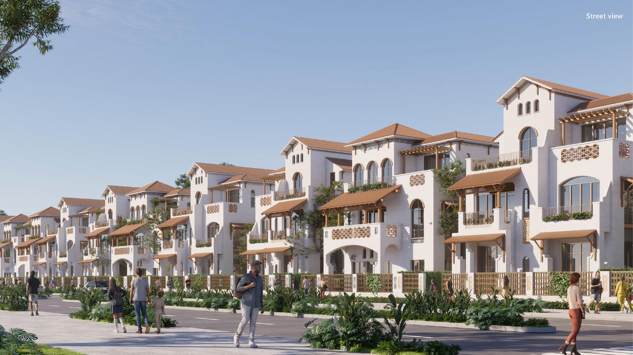 Khu đô thị Đường 3 Tháng 2 có khả năng đáp ứng nhu cầu an cư cho khoảng 13.000 cư dân và 11.000 khách du lịch. (Ảnh phối cảnh minh họa: Sun Property) &nbsp;