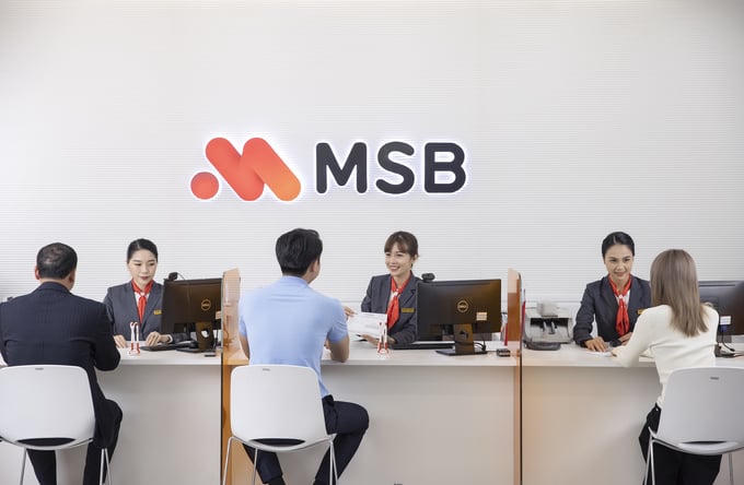 Đóng cửa ngày 30/7/2025, cổ phiếu MSB đạt 14.000 đồng/cổ phiếu giúp vốn hóa ở mức 36.400 tỷ đồng.