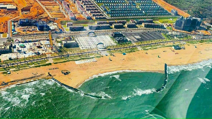 Một đại dự án của Novaland đang thi công &nbsp;