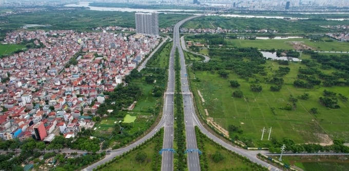 Một góc huyện Đông Anh (Hà Nội). Ảnh: Internet