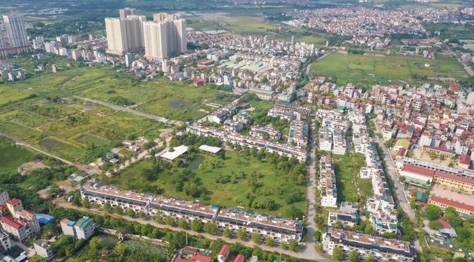 Toàn cảnh khu đô thị mới Nam đường 32 (tên thương mại là Westpoint Nam 32).