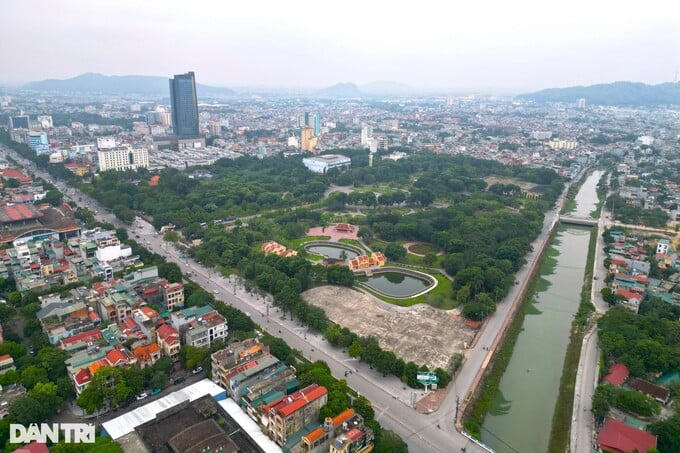 Việc cải tạo, nâng cấp Công viên Hội An dự kiến sẽ hoàn thành vào tháng 7 năm sau. Ảnh: Báo Dân Trí