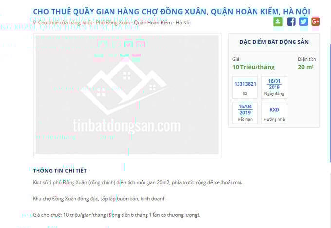 Khu chợ lâu đời nhất Thủ đô Hà Nội có giá bán 1m2 bằng cả căn chung cư