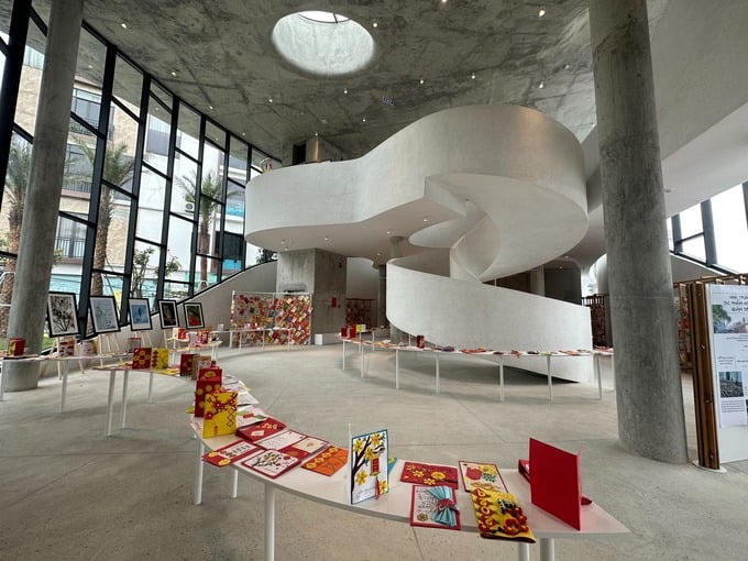 Không gian bên trong công trình độc đáo