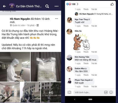 Chung cư Hà Nội ứng phó nhanh giữa đại dịch Corona