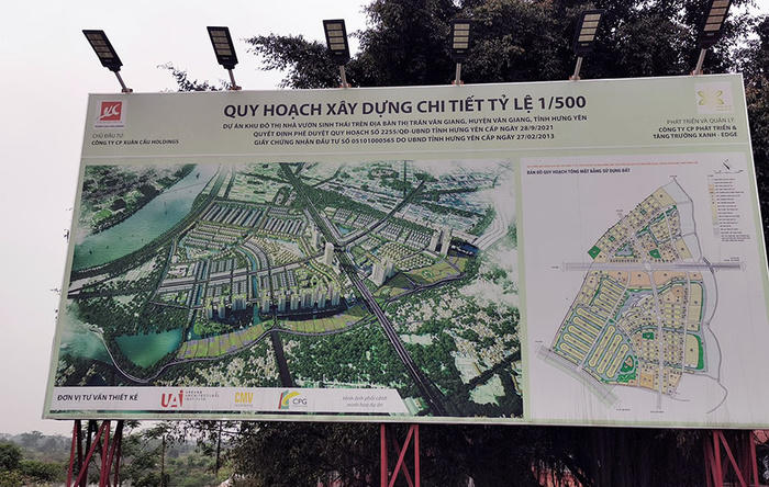 Hưng Yên: Toàn cảnh khu đất xây 'siêu dự án' 10.000 tỷ đồng của Công ty Xuân Cầu