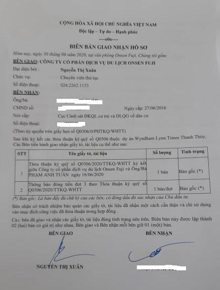  Điều bất thường ở dự án Wyndham Thanh Thủy? 