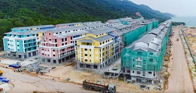 Một phần dự án Sonasea Vân Đồn Harbour City tại Quảng Ninh. &nbsp;