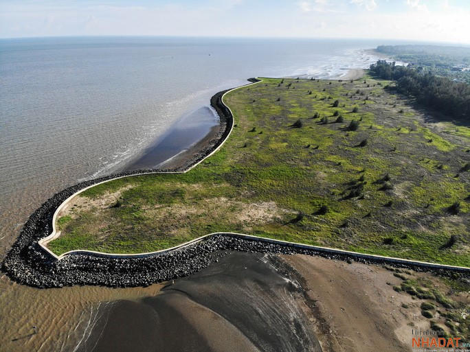 Khu vực thực hiện dự án Cần Giờ của Vingroup. &nbsp; &nbsp;