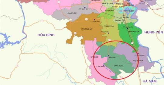 S&acirc;n bay quốc tế thứ 2 cho V&ugrave;ng Thủ đ&ocirc; H&agrave; Nội được đề xuất bố tr&iacute; tại huyện Ứng H&ograve;a &nbsp;