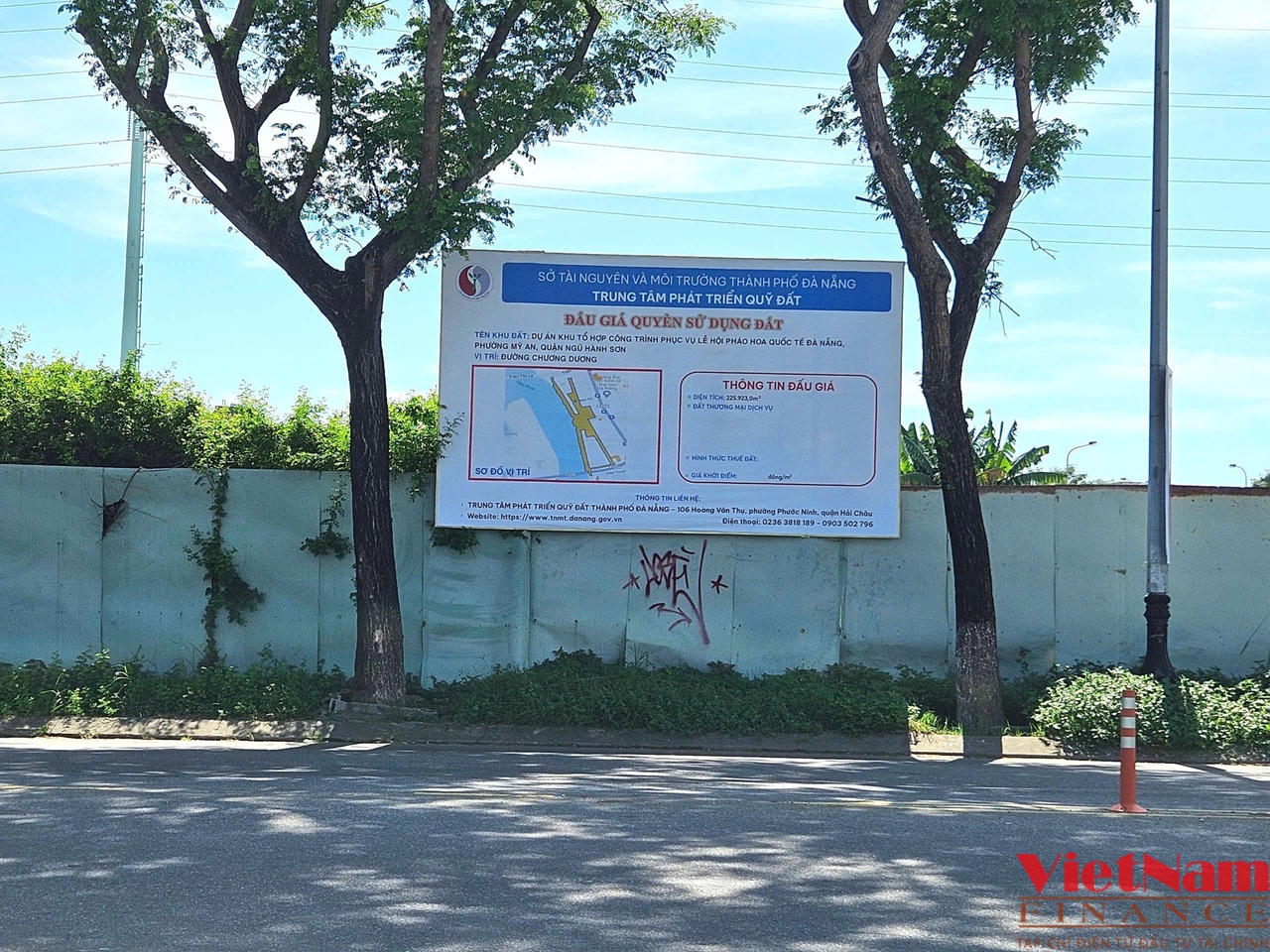 Toàn cảnh khu đất làm Tổ hợp lễ hội pháo hoa quốc tế Đà Nẵng 11.000 tỷ đồng