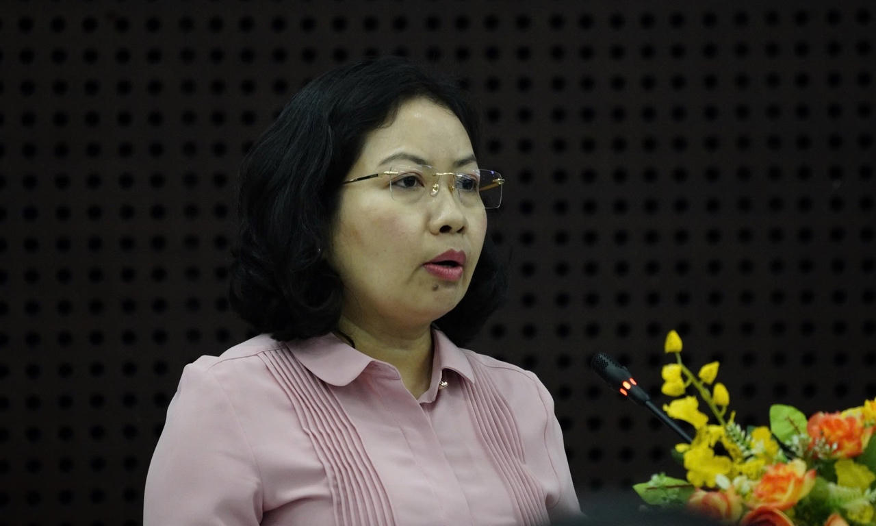 Bà Lê Thị Kim Phương, Giám đốc Sở Công Thương TP. Đà Nẵng.