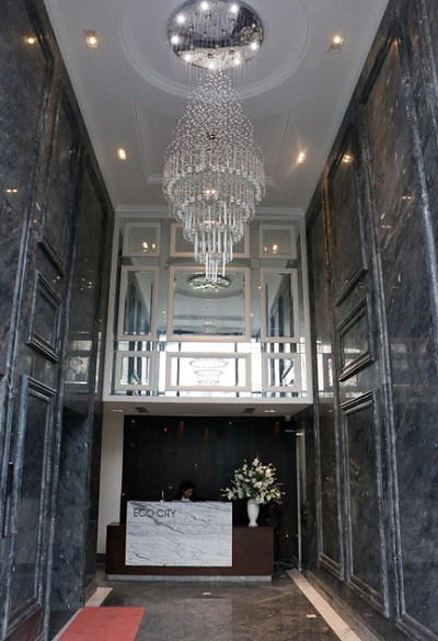 Sảnh đón tiếp sang trọng