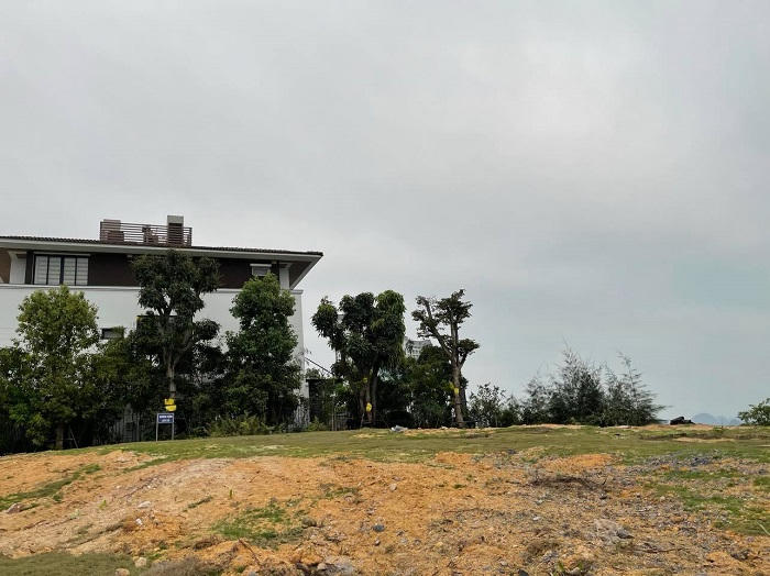 Catalog đang quảng cáo bán nhà của CĐT FLC được thiết kế thêm các ô BT số 42, 43, 44, 45, 46, 47, 48, 49 nằm trên vị trí các ô đất cây xanh. &nbsp;