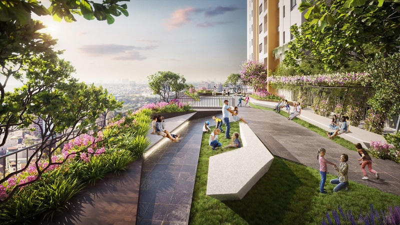 Sky Garden là một trong nhiều tiện ích hiện đại tại Bien Hoa Universe Complex, được kiến tạo dành riêng cho cư dân.