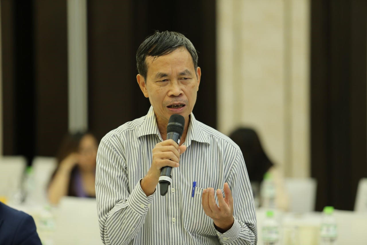 Ông Bùi Văn Doanh, Viện trưởng Viện nghiên cứu Bất động sản Việt Nam. &nbsp;