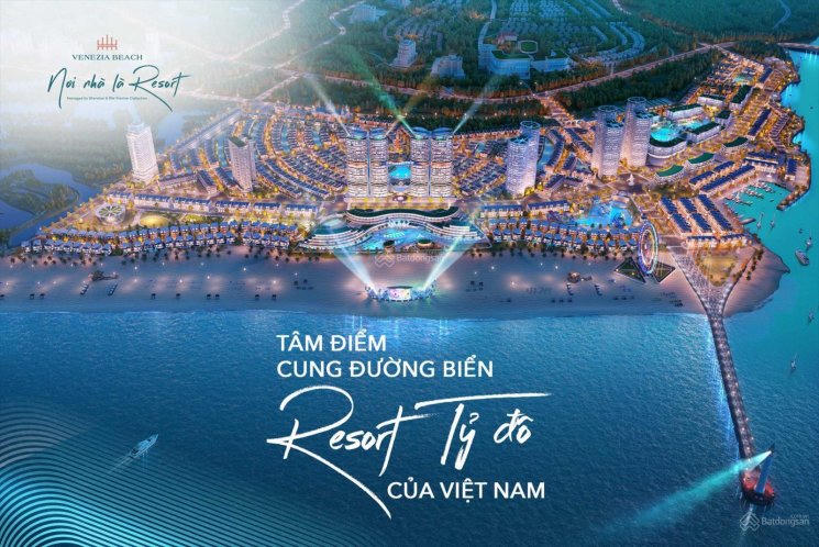 Phối cảnh dự án Venezia Beach &nbsp;
