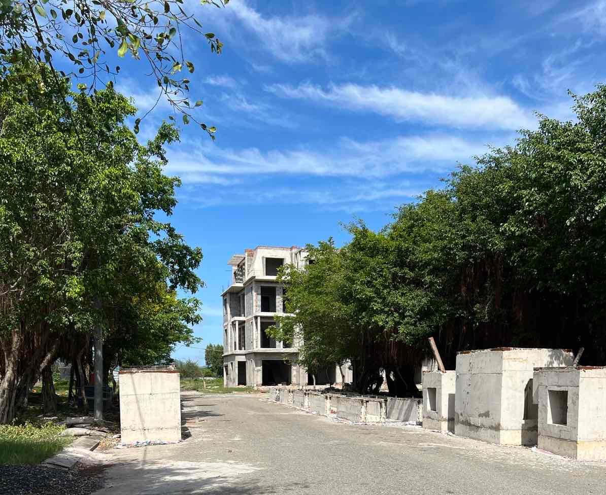 Hiện trạng dự án Khu nhà ở thấp tầng tại phường 12, TP Vũng Tàu. &nbsp;