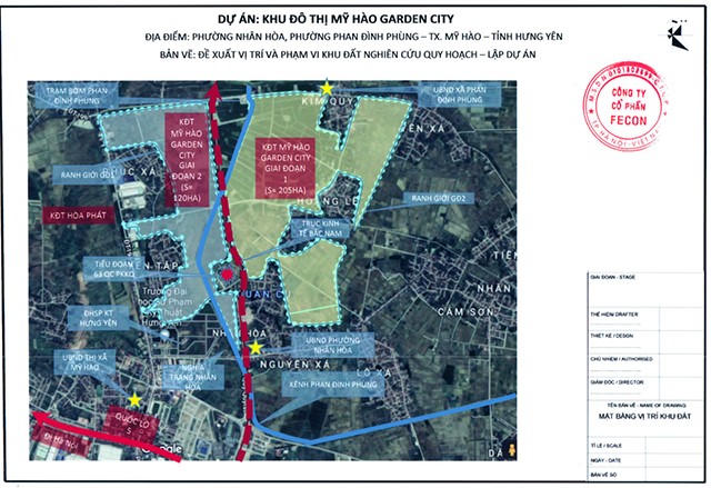 Lấn sân sang bất động sản, Fecon muốn làm dự án hơn 200 ha tại Hưng Yên 